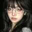 Kính khung vuông nhỏ Y2K Harajuku - Kính đọc sách trong suốt - Kính dự tiệc Cosplay cổ điển - Kính mắt kim loại cổ điển dành cho nữ - Kính mắt nhẹ nhàng Nhật Bản / Giao hàng miễn phí