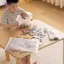 HFTOY 10 Chiếc Túi Bảo Quản Đồ Chơi Xếp Hình Túi Đựng Tiểu Túi Trẻ Em Hạt Nhỏ Dây Kéo Túi Lưới Dây Kéo Túi Tài Liệu Túi Trang Điểm ~