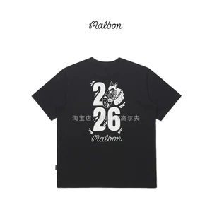 Hàng sẵn có Vintage Series GOLF 2026 Retro In Mềm Cổ Tròn Cao Cấp Áo Thun Unisex Bán Chạy