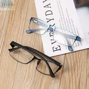 JVSUB Kính Mắt Nam Đeo Mắt Nhựa Siêu Nhẹ Kim Loại Hợp Kim Titan Chăm Sóc Thị Lực