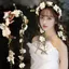 2025 Phong Cách Mới Vòng Hoa Mũ Đội Đầu Mori Cô Gái Hoa Nhánh Lá Tua Rua Vòng Hoa Băng Đô Thời Trang Mori Headband Phụ Kiện Tóc Tươi