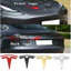 Cho Tesla Model 3 Chế Độ Y Hợp Kim Kẽm Xe Phía Trước Hood Logo Miếng Dán Tạo Kiểu Thân Xe Phía Sau Thân Xe Biểu Tượng Với Radian Phụ Kiện
