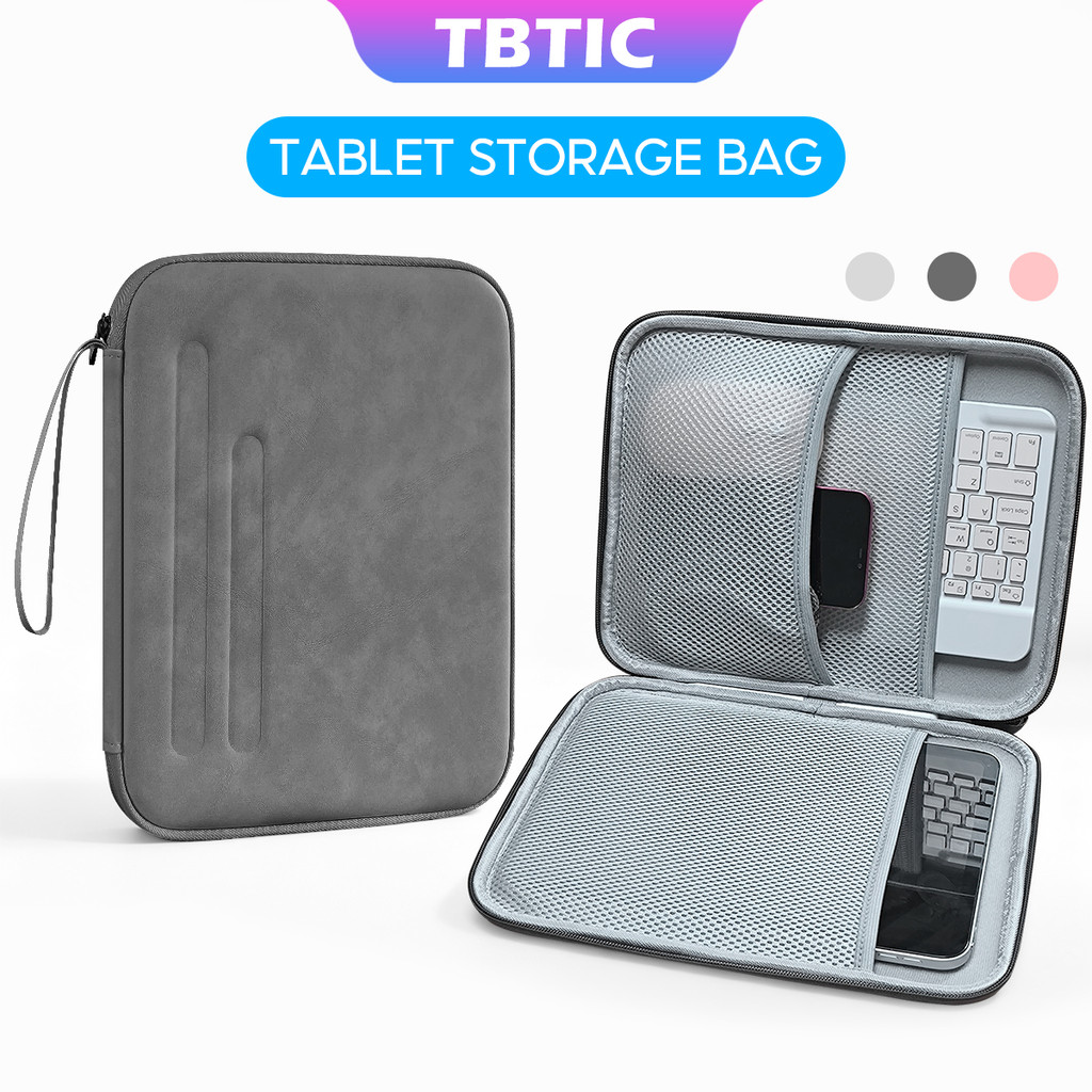 TBTIC Cho iPad Túi Máy Tính Bảng Air 8/7/6/5/4  Pro 11 13 12.9 Air 10.9 10.5 Gen 12th 11th 10th 9th 8th 7th 10.2 6th 5th 9.7 8.3 Mini 6/7 Túi Xách Dành Cho Samsung Redmi Huawei lnfinix