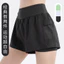 New Yoga Shorts Women's Summer Anti-Exposure High-Waist Quick-Drying Breathable Fake Two Pieces Sexy Casual Sports and Fitness Shorts BtlD