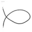 Vòng cổ CORD CAO SU ĐEN 3MM 12 '' 14 '' 16 '' 18 '' 22 ''
