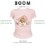 BOOM Áo Baby Tee Nữ Cotton Ôm Body-Áo Thun Ngắn Tay Y2K In Hình PhongCách Mùa Hè, Cổ Tròn Hàng Đầucách hàn quốc phong222