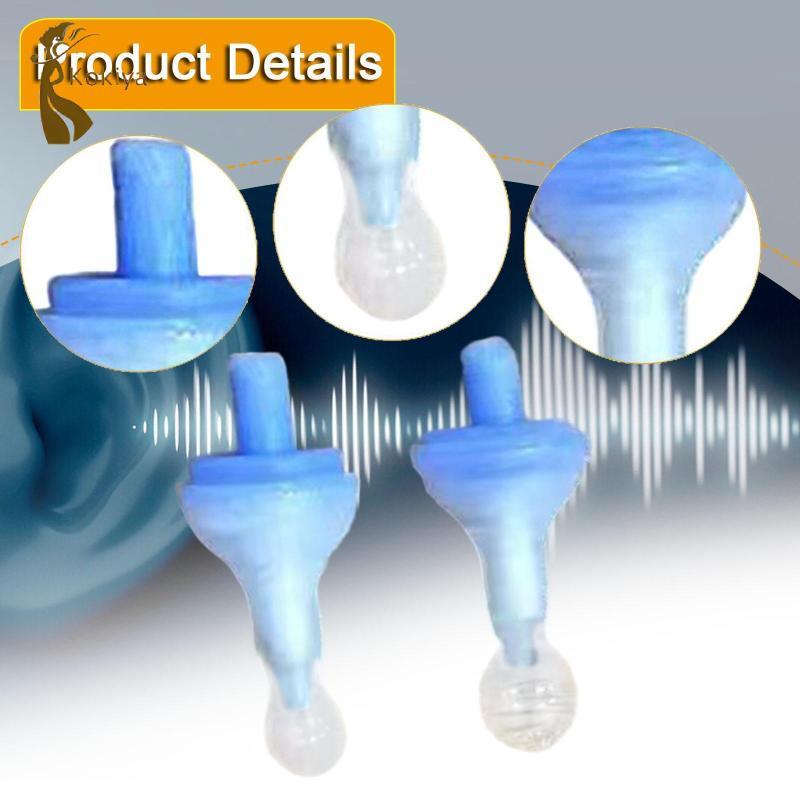 Nút Tai Bơm Hơi Silicon Cho Người Lớn Có Thể Tái Sử Dụng Bảo Vệ Tai Đầu Cho Bơi Tiêu Điểm Cao Máy Bay Du Lịch Buổi Hòa Nhạc Tắm