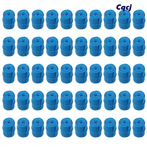 CQCJ 50Pack Tourniquet, Dây cầm máu TPE màu xanh cao su không cao su, Đồ dùng điều dưỡng