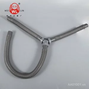 Nhà Bếp Đôi Bồn Rửa Cống Ống Tee Y-Loại Thép Không Gỉ Rửa Lưu Vực Rửa Chậu Rửa Giặt Lưu Vực Ống Thoát Nước OUYF