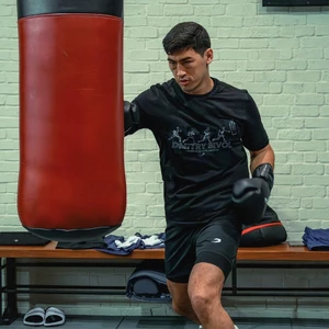 BOXRAW 100% Cotton Cao Cấp Nam Nữ Cổ Tròn Thể Thao Nhịp Điệu Áo Thun 0611