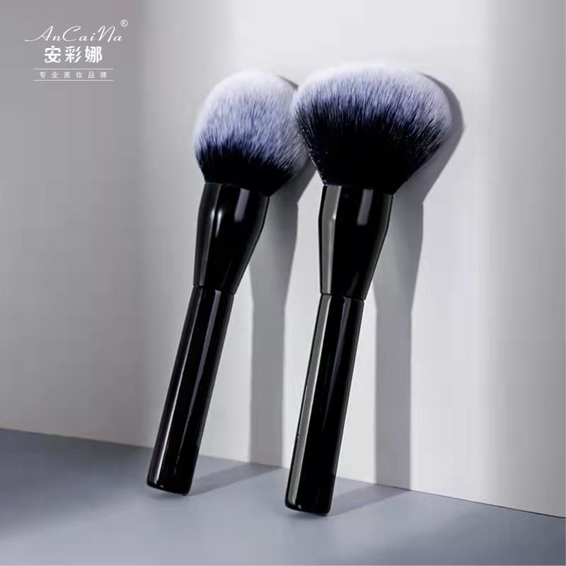 Influencer Ancaina Loose Powder Makeup Brush Oversized Soft Hair Do Not Eat Powder Loose Powder Setting Powder Highlight Powder Blush Brush