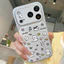 Ốp lưng iPhone Họa tiết da mạ họa tiết chó sữa iPhone 17 16 15 14 13 12 11 Pro Max Plus Max