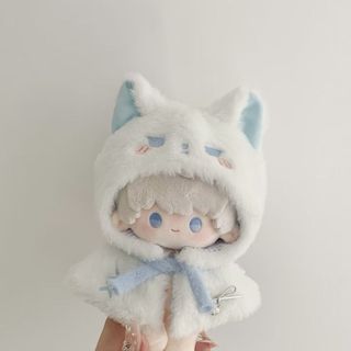 10cm Quần Áo Cho Bé Mèo Mèo Động Vật Cơ Thể Áo Choàng Ngôi Sao Cơ Thể Mũ cm Dễ Thương Cotton Nhỏ Áo Choàng Búp Bê Trang Phục Quần Áo 6.10