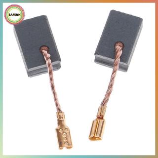 SAFENH 10 Cái Than Chì Động Cơ Đồng Carbon Bộ Bàn Chải Cho Máy Xay Góc 6 * 8.5 * 13.5mm VN
