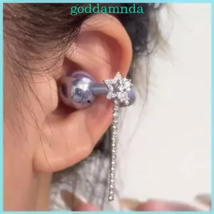 GODD 2 Chiếc Kẹp Tai Trang Trí Cho Tai Nghe Mở Phụ Kiện Trang Trí Tinh Tế Lắp Đặt Dễ Dàng Kẹp Tai Phụ Kiện
