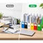 Giá đỡ tập tin giấy đa chức năng hàng đầu với các phần phân vùng giữ tiêu chuẩn một 4 vật liệu tuyệt vời cho lớp học hoặc Worksp