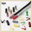 B & N 20 Cái DIY Túi Giày May Dây Phụ Kiện Dây Kim Loại Đầu Nút Nút Dây Cuối Lo Nắp Treo Chuông Bule.