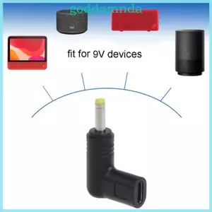 Bộ chuyển đổi nguồn GODD Type C sang DC 9V USB C Cắm vào DC Nam Bộ chuyển đổi sạc Kết nối USB PD sang Power 9V Thiết bị w DC Chuyển đổi