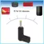 Bộ chuyển đổi nguồn GODD Type C sang DC 9V USB C Cắm vào DC Nam Bộ chuyển đổi sạc Kết nối USB PD sang Power 9V Thiết bị w DC Chuyển đổi