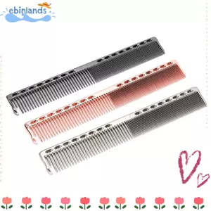 Lược nhôm không gian EBINLANDS, Bàn chải tóc răng mịn răng rộng, Chăm sóc hàng ngày Công cụ làm tóc vàng hồng đen bền bỉ Sử dụng tại nhà