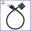 4Pin Quạt Sang USB Cáp Chuyển Đổi 4Pin Máy Tính PC Quạt Nguồn Cáp Kết Nối Adapter (Đen) zhenghtr