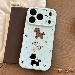 Ốp lưng Pastel Pony & Star 3D viền trái tim cho IQOO Neo 11 10 9 9S 8 Pro Plus 5 SE Động vật hoạt hình Ngựa đầy màu sắc Màu sắc ngọt ngào Vỏ mềm chống sốc