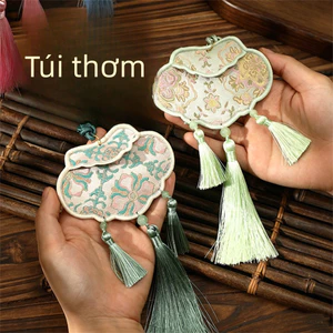 Lễ hội thuyền rồng Phong cách Trung Quốc Trang trí móc DIY Mặt dây chuyền Túi may mắn Bùa hòa bình