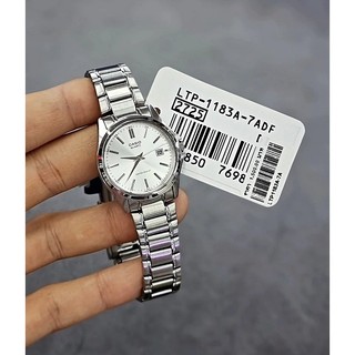 Đồng hồ nữ dây thép Casio LTP-1183A-7ADF size nhỏ 28.5mm | Casio nữ LTP-1183A-7A