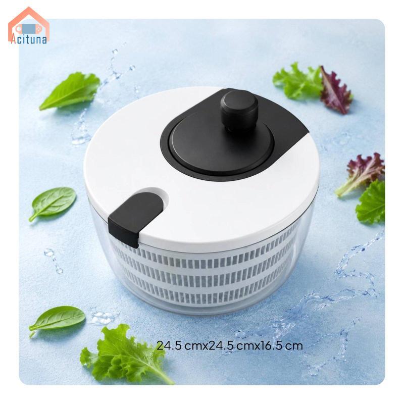 Hướng dẫn sử dụng Máy quay rau củ Vận hành bằng tay Máy sấy Salad Máy lọc rau củ Giỏ thoát nước nhà bếp để cắt Prep