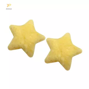 PPY Fun Star Theo Chủ Đề Tai Nghe Phụ Kiện Lông Tơ Màu Vàng Trang Trí Cho Tai Nghe Tặng