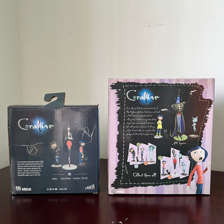 Neca Coraline Hình Charlie Jones‌ Hình ông JEANS‌ Cha Ma‌ Anime Coraline & the Secret Door Búp bê Gian lận Đồ chơi Mô hình Quà tặng