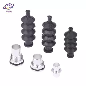 HFTOY RC Thuyền Có Sẵn Phụ Kiện Nhôm Và Chuông Cao Su Hộp Vô Tuyến Con Dấu Lý Tưởng Cho Servo Cần Đẩy Con Dấu Cho Bộ Phận Bánh Lái ~