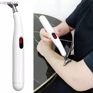 CAPPRICE Bút Châm Cứu Điện Tử, Giảm Đau Chữa Bệnh Máy Mát Xa, Massage Châm Cứu Di Động Thư Giãn Hàng chục Điểm Máy Dò Massage Toàn Thân
