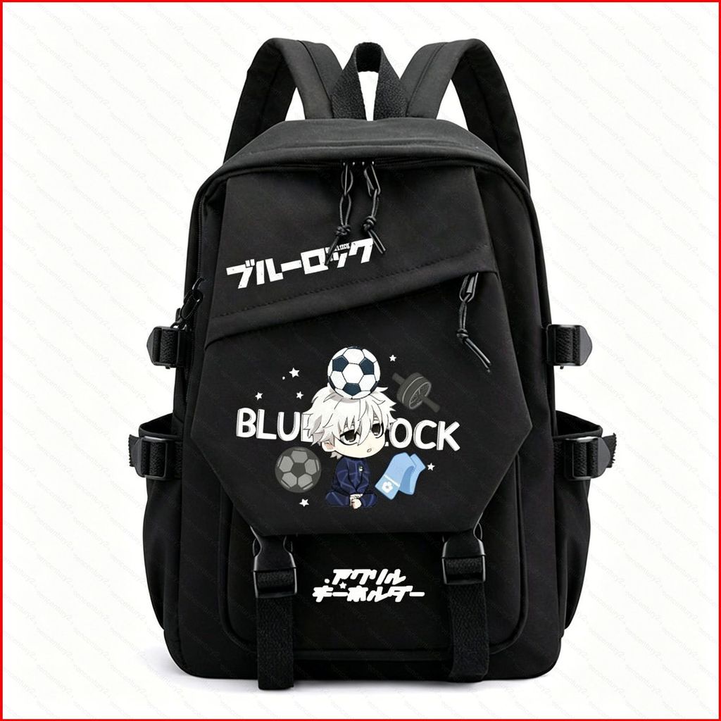 GC2 BLUE LOCK Ba lô dành cho học sinh Dung tích lớn In nhẹ Chigiri Hyoma Túi đi học CG2