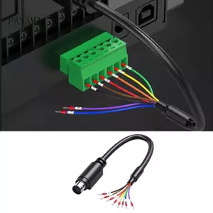 Cáp tiêu đề NAMA Linh hoạt 6 8Pin có kết nối bộ khuếch đại đầu dây số in