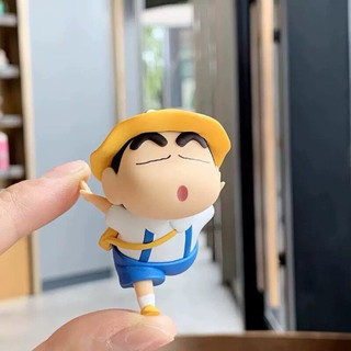 naha Mô Hình Shin Cậu Bé Bút Chì Xoay Được Naha – Decor Bàn Làm Việc, Ô Tô, Figure Dễ Thương, Quà Tặng ✨