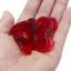 BEABOUT 100 Chiếc Chip Đếm Tròn, Chip Bingo Montessori Bằng Nhựa Trong Suốt, Trò Chơi Đầy Màu Sắc Nhẹ Trò Chơi Thẻ Đảng Trò Chơi