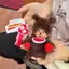 PS1 MONCHHICHI Chimutan Plushie Cổ Vũ Dễ Thương Hợp Thời Trang Đồ Chơi Vinyl Sang Trọng Mù Hộp Búp Bê Túi Charm SP1