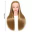 HFSHY Cosmetology Mannequin Head with 24 Inch Hairdresser Training Practice Bện Nhuộm Salon Sử dụng VN