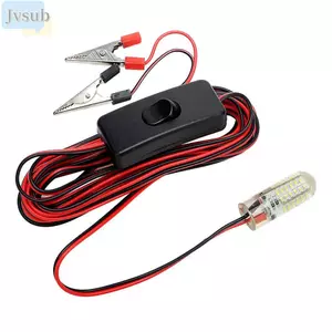 JVSUB Fish Finder Chiếu sáng chống nước 48 đèn LED Trắng ấm / Trắng thu hút đèn cá