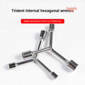Dụng cụ phần cứng thủ công: Đầu tuýp Trident, Cờ lê lục giác, Cờ lê điều chỉnh độ mở.