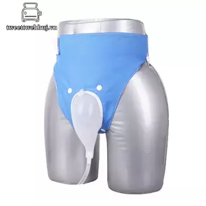 Nhíphuj Có Thể Tái Sử Dụng 2000ml Nam Nước Tiểu Di Động Túi Đựng Silicon Pee Phễu Cho Bệnh Viện Người Cao Tuổi Nằm Giường Sử Dụng VN