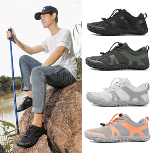 Giá rẻ Spike Five-Finger Giày đi biển Đi bè Giày bơi Lặn biển Giày leo sông Cặp đôi Chống trượt Đế mềm Nhanh khô Giày lội bờ biển