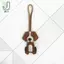 Mới Dễ Thương Bichon Frise Labrador Retriever Dog Charms Dễ Thương DIY Dây Da Túi Đựng Chó Quyến Rũ