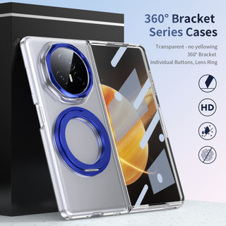 Ốp Lưng Điện Thoại Honor Magic V3 360° Giá đỡ vòng xoay Sạc không dây Phim kính phía trước Chống trầy xước Vỏ bảo vệ chống rơi