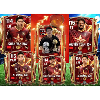 [Mùa VNAS 26] Móc Khóa Cầu Thủ Thẻ Cầu Thủ FC Mobile Mùa Thẻ VNAS 26 - ĐH
