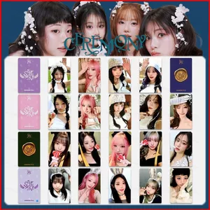 BH2 4 Cái / bộ QWER CHODAN LOMO Card Mini Album Thứ 4 CEREMONY Bưu Thiếp Bộ Sưu Tập KPOP Star Ngoại Vi HB2