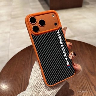 Ốp điện thoại kết cấu da vải thiều Kết cấu sợi Carbon Kết cấu dọc Thích hợp cho iPhone 15promax 16promax 16pro 17 16 15 14 pro max 11promax 12promax 17pro Vỏ chống sốc