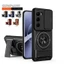Infinix Hot 60i 60 50 40 Pro Plus Hot 70 5G 4G Vỏ giáp chống sốc Trượt Vỏ từ tính Giá đỡ vòng Bảo vệ Camera Ốp lưng