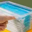 Hộp Bảo Quản Mặt nạ Hộp Khăn Giấy Ướt Khăn Lau Cho Bé Hộp Đựng Khăn Giấy Chống Bụi Hộ Gia Đình Có Nắp Hộp Đựng Con Dấu Nhà Bếp MỚI